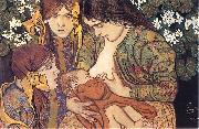 Stanislaw Wyspianski Motherhood, oil